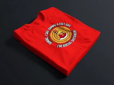 Foghorn Leghorn Social Distancin' T-Shirt branding branding and identity cartoon cartoon character design icon illustration logo looney tunes print socialdistancing tshirt tshirtdesign typography vector vector illustration