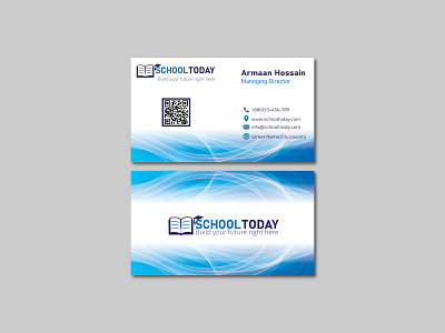 Business Card branding design flat icon logo minimal