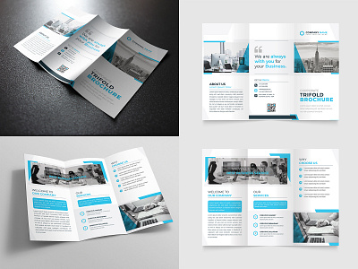 Corporate Trifold Brochure Design brochure brochure design corporate tri fold dl flyer flyer flyer design folded layout layout design print ready tri fold tri fold brochure trifold brochure