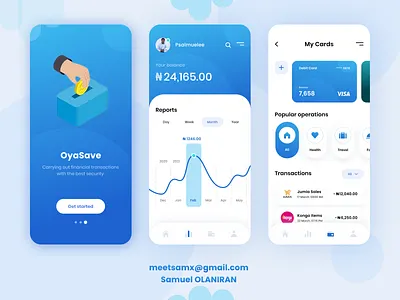 Oyasave_ An imaginary money saving app. app branding design icon illustration illustrator minimal ui ux vector