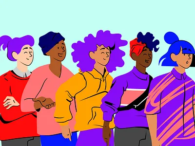 Città Illustrations for Dope UX design free freebies illustration illustration design illustrations illustrations／ui illustrator system ui ux