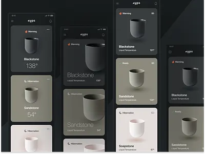 kups - variants mds mobile app mobile app design mobile design mobile ui shiftnudge ui uidesign uiux