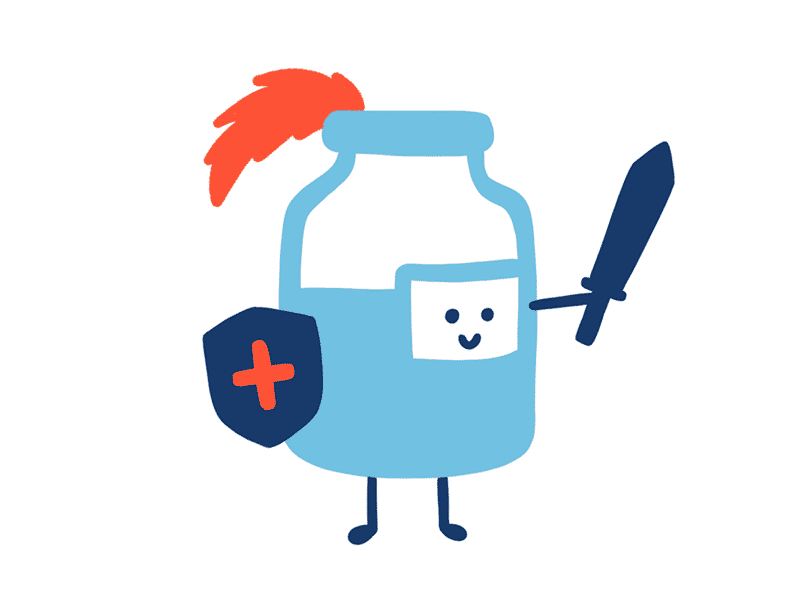 Get Vaccinated Stickers Set #4 illustration sticker stickers vaccine vaccines