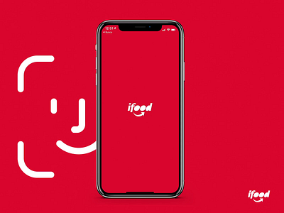 Ifood - Ordering with FaceID validation app brazil delivery design fintech ifood mobile product product design startup ui ux uxdesign