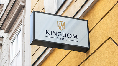 Kingdom Logo Design apparel logo art branding clothing coffee concept creative custom design design inspiration illustration kingdom logo luxury luxury brand minimal minimalist mockup modern premium psd