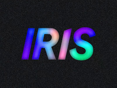 Iris logo ident animation No.12 2danimation 2dmotion animatedtypography animation design graphicdesign illustration motion design motion graphics title design typography