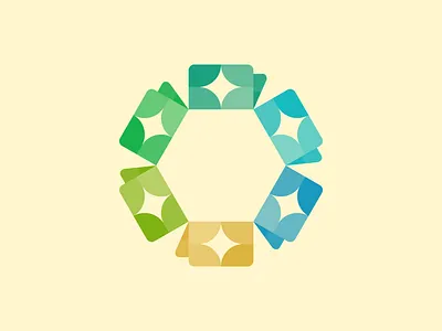 O wallets asset block chain blockchain chain crypto decentralization finance flower hexagon money spotlight star wallet wallets