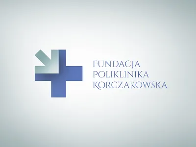 Fundacja Poliklinika Korczakowska arrow cross foundation grafik logo logo design logos logotype medical polska projekt psychological psychology psychotherapy tomasz pietek warszawa
