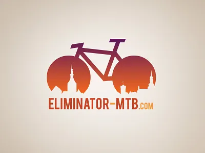 eliminator Logo mtb bike bike ride bikes biking cycling eliminator grafik ilustrator logo logo design logotype mtb poland polska projektant sport tomasz pietek warszawa
