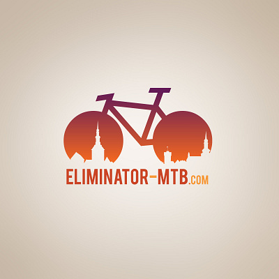 eliminator Logo mtb bike bike ride bikes biking cycling eliminator grafik ilustrator logo logo design logotype mtb poland polska projektant sport tomasz pietek warszawa