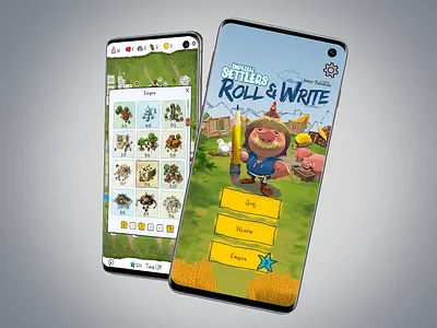 UI and 2D animation for "Imperial Settlers" 2d animation app game game app icon imerial settlers imperial poland polska portal games roll settlers ui ui game ux warsaw warszawa write