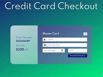 Credit Card Checkout Page checkout checkout page css dailyui dailyuichallenge html html css ui uidesign web design