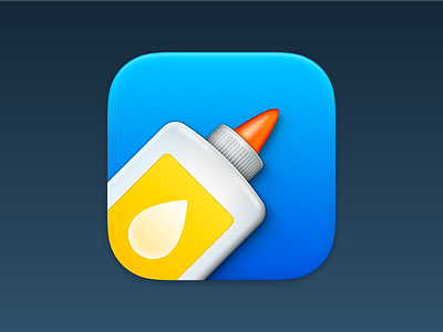 PastePal App Icon app app icon big sur big sur icon dock icon glue icon icons mac macos macos big sur sticky