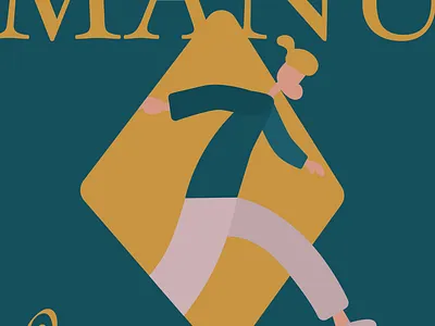 J28 Manu - #30DaysOfCharacterIllustration challenge character illu illustration ipad j28 manu