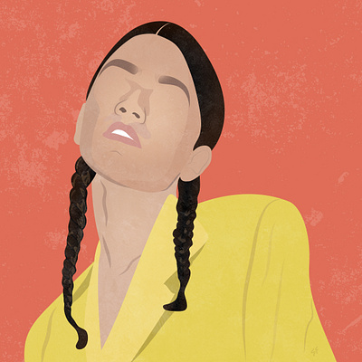 Strands brows design illustration illustrator