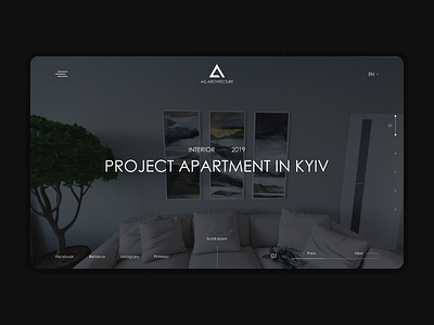 Main page Interior Design architecture architecture design design figmadesign interior interior architecture interiordesign main page ui ui design web