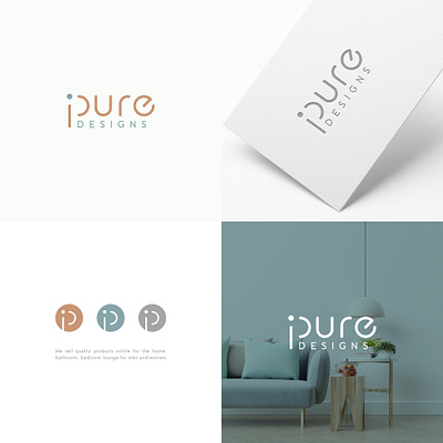 ipure logo design