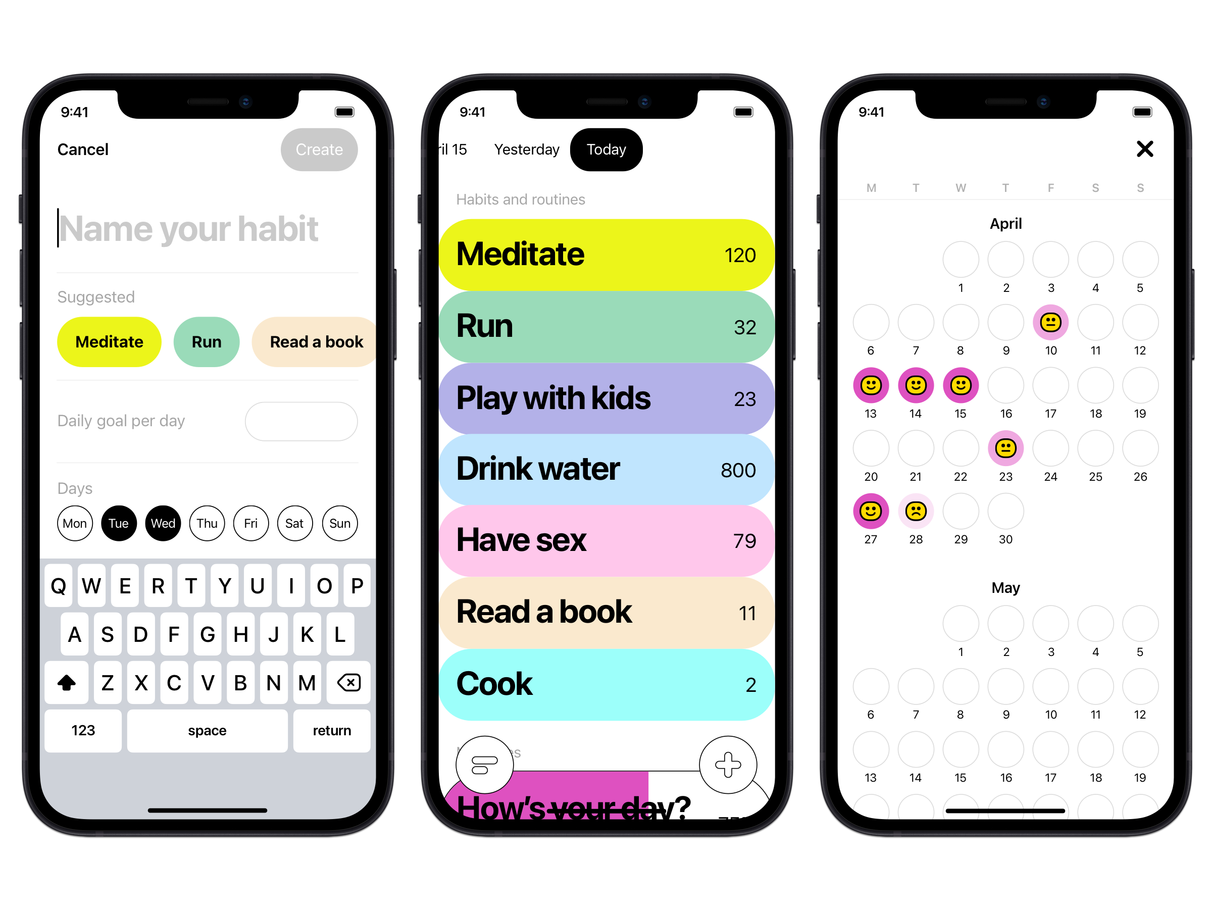 Example of DYNAMICA APP