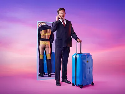 Crash Baggage FW20 advertising art direction campaign colors product images story