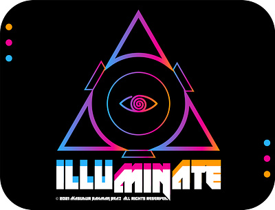 illuminate 01 branding design flat icon illuminate illuminati illumination illustration illustrator logo logo design logodesign logos minimal