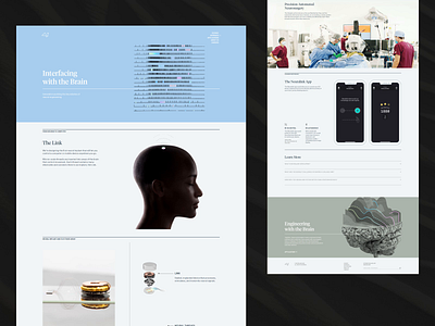 Neuralink — Approach animation colorful css css grid elon musk html layout neuralink page layout product page responsive responsive design ui web web design web development website