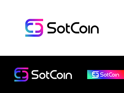 SotCoin Logo bold brand brand identity branding coin design graphic design icon identity illustration logo logo design logo mark minimal modern s logo sotcoin typography ui vector