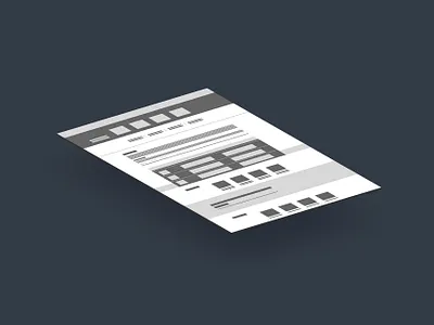Wireframe for Product Site design redesign sketch ui ux webdesign wireframe