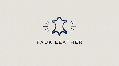 Fauk Leather Rebrand branding logodesign