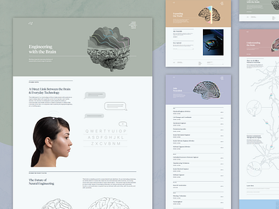 Neuralink — Page Layouts colorful css css grid elon musk grid html layout layouts neuralink page layout responsive responsive website ui web web design web development website