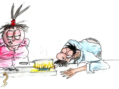 Chai-Sutta, breaking the dawn! cigarette crazy good morning indian morning coffee morning tea storybook tea water watercolor