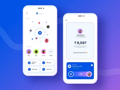 Random Pay 3d art animation design icon interaction minimal money transfer pay payment app payments transfer ui ux