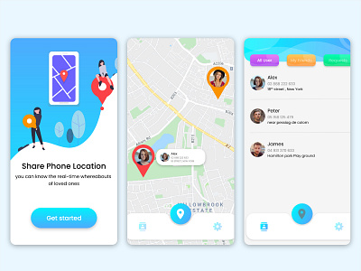 location UI ui ui design uiux