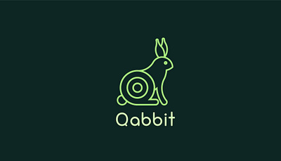 qabbit art branding clean design flat graphic design illustration illustrator logo minimal
