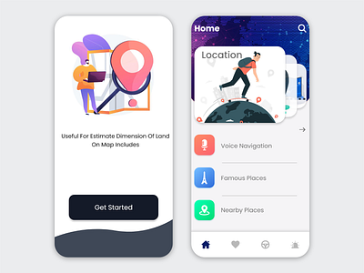 LOCATION UI ui ui design uiux