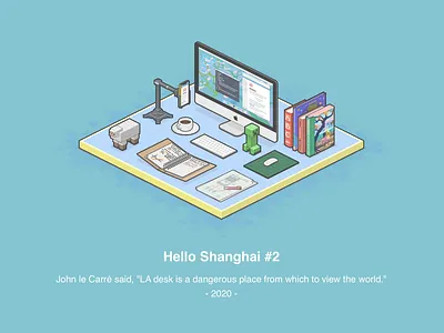 Hello Shanghai #2 design graphic design illustration isometric minecraft vector