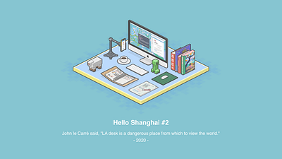 Hello Shanghai #2 design graphic design illustration isometric minecraft vector