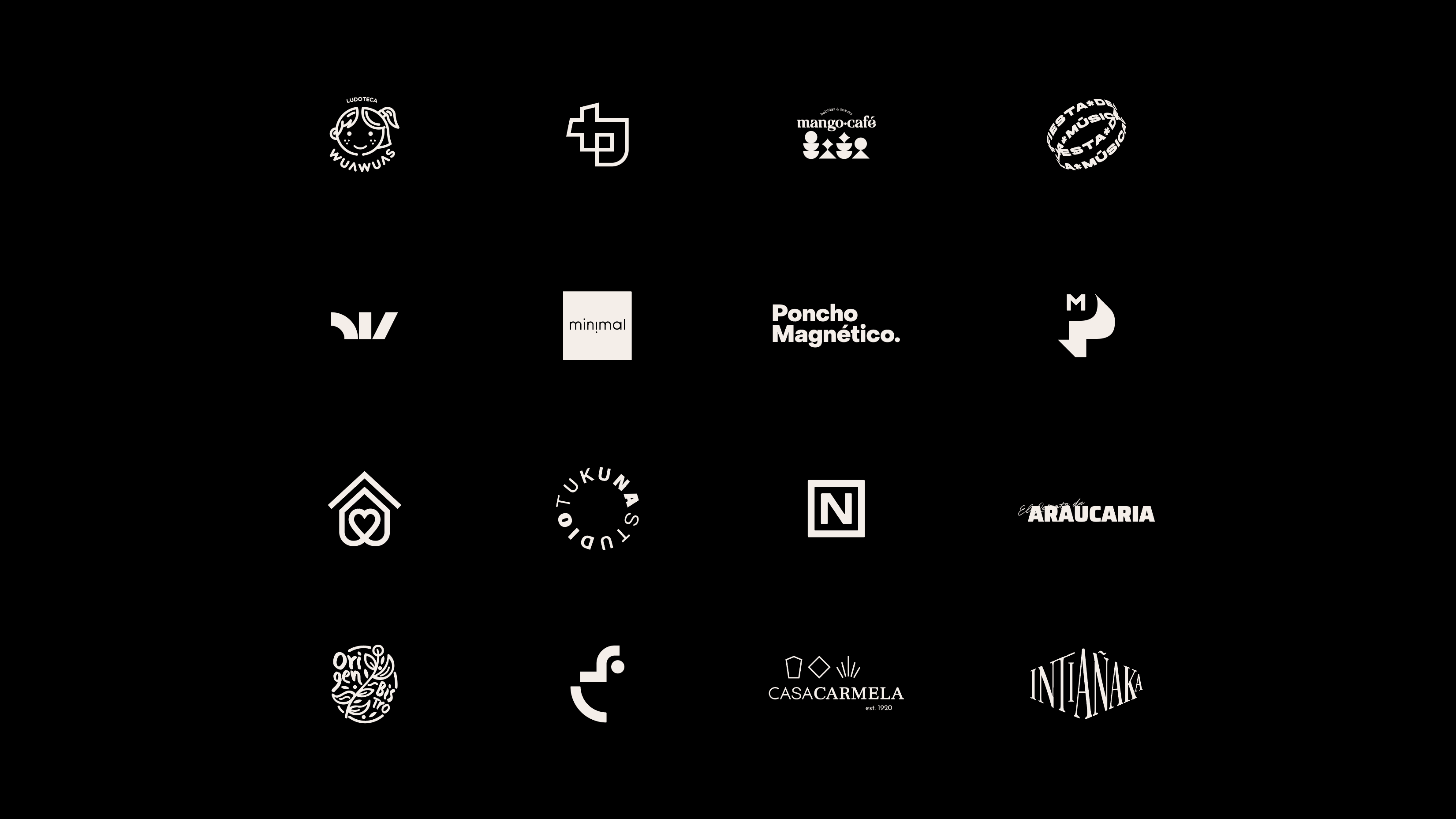 Logofolio Vol.03 art direction branding direccion de arte diseño grafico graphic design logo logo design logofolio logotipo tipografia typography