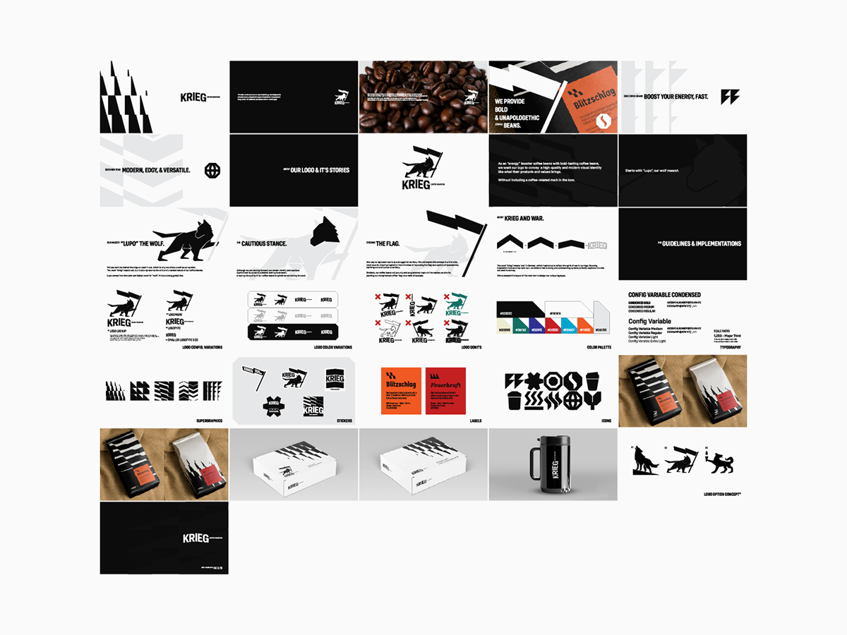 Example of Logo + Visual Identity Branding