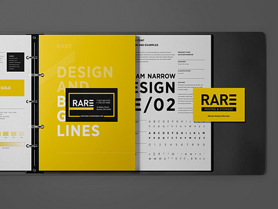 RARE Identity Design branding graphic design identity logo