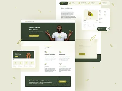 My Remedy Website Design cannabis design clean creative design health product medication product stats shopping cart ui design ux design web web design web product web ui web ui ux webdesign website website design website interface