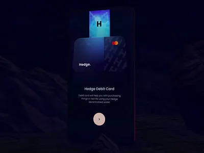 Debit Card Promo Page - Animation 3d abstract animation banking banking app bankingapp card crypto dark defi design glass glassmorphism mobile motion onboarding particles ui ux