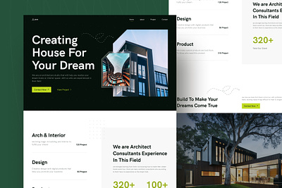 Arch | Architecture template agency architect architectural architecture architecture design art design graphic design home page interior architecture interior design landing landing page minimal property real estate ui ux web website