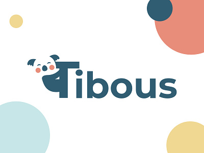 Tibous logotype branding design illustration koala logo logodesign ui uidesign