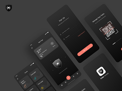 Manage your tasks app app design dark app dark ui design mobile app mobile app design mobile design ui ui design uiux uiux design ux
