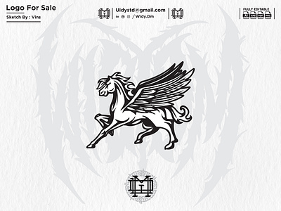 Pegasus Logo horse animal horse logo horse mascot logo for sale pegasus pegasus animal pegasus logo pegasus mascot