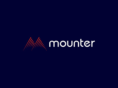 Mounter- Modern Minimalist Logo Design a b c d e f g h i j k l m n logo abstract brand identity branding iconic letter logo logo design logo designer logoinspiration logotype m logo minimal minimalist logo modern mountain o p w r s t u v w x y z logo simple logo symbol tech logo