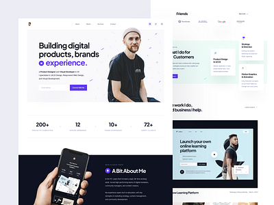 Portfolio: Landing Page designer designer landing page designer portfolio designer resume landing page landing page design landing page template landing page templates landing page ui portfolio portfolio landing page template ui webflow template