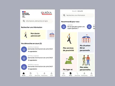 PWA Home page + FAQ cards cards ui case studies case study faq frequently asked questions homepage illustration personnal space pwa responsive design ui ux