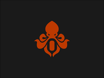 Octopus logo concept brand branding design graphic illustration logo typography ui ux vector