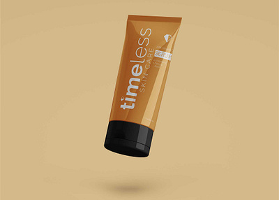 Cosmetic Tube Primer Label Mockup download mockup mockup mockups psd